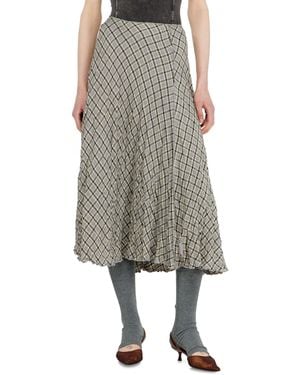 DIESEL Midi Skirt - Gray