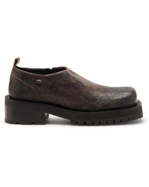 DIESEL D-Texan-Scarpa Con Zip - Nero