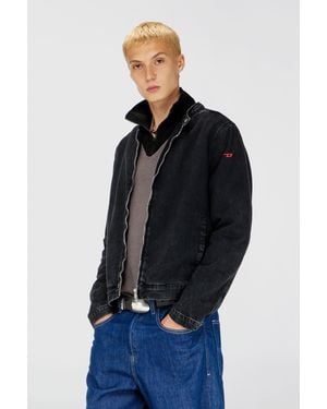 DIESEL Moto Jacket - Blue