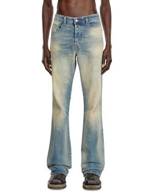 DIESEL Bootcut Jeans Regular Waist 1998 D-Buck, Medium, Button Fly - Blue