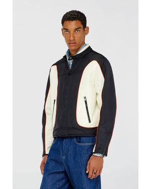 DIESEL Light Jackets - Black