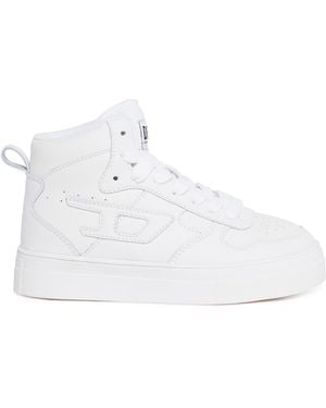DIESEL Sneaker Alte - Bianco