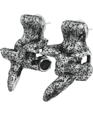DIESEL Ohrstecker - Grau