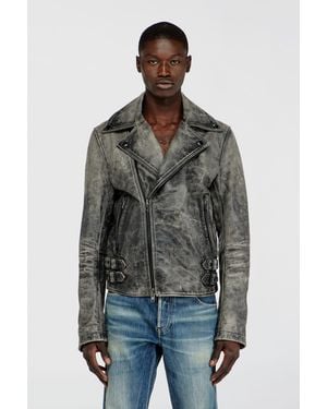 DIESEL Biker Jacket - Brown