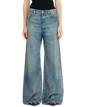 DIESEL Relaxed Jeans Low Waist 1996 D-Sire, Medium, Button Fly - Blue