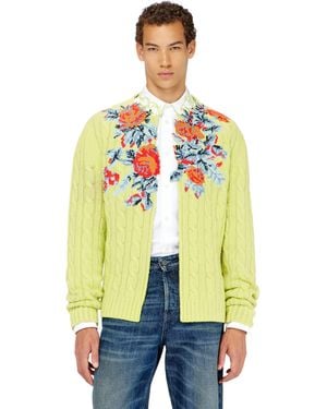 DIESEL Open-Front Cardigan - Multicolour