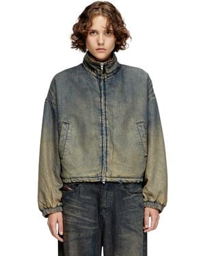 DIESEL Zipped Jacket - Gray
