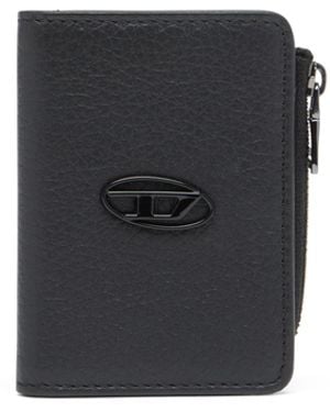 DIESEL Holi-D Zipped Card Holder in Black for Men | Lyst