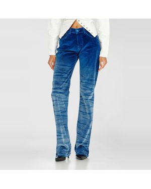 DIESEL Regular Jeans Regular Waist D-Lie, Dark, Button Fly - Blue