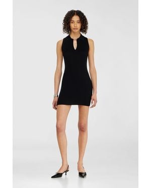 DIESEL Short Polo Dress - Black