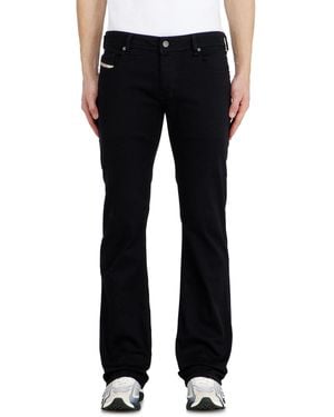 DIESEL Vaqueros Bootcut Cintura Baja 2007 Zatiny, /Gris Oscuro, Cierre Con Botón - Negro