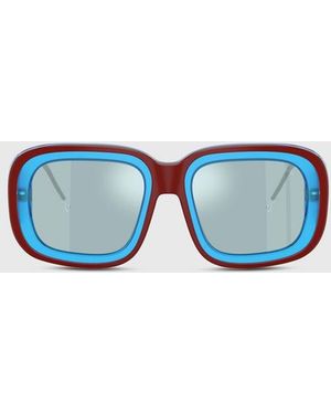 DIESEL Square Sunglasses - Blue