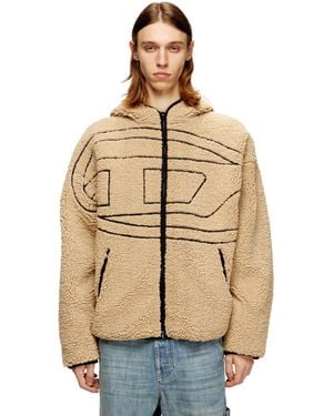 DIESEL Teddy Hoodie Sweatshirt - Natural