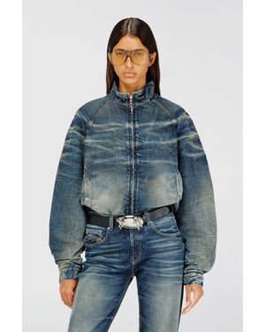 DIESEL Padded Jacket - Blue