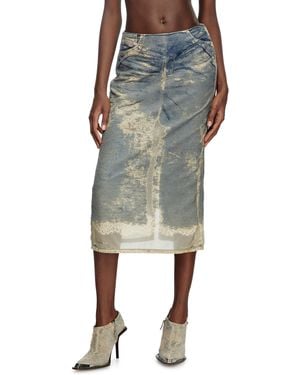 DIESEL Midi Skirt - マルチカラー
