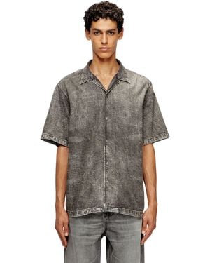 DIESEL Bowling Shirt - グレー