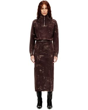 DIESEL Midi Dress - Brown
