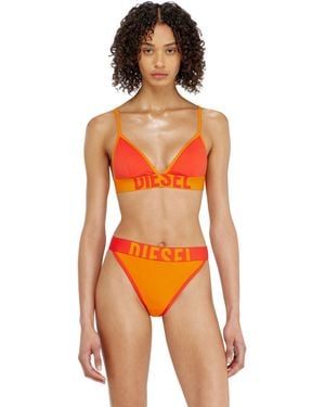 DIESEL Triangle Bra - Orange