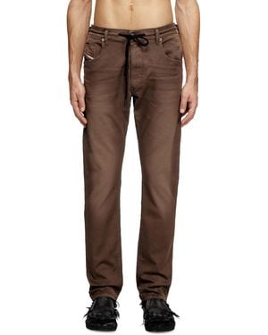 DIESEL Regular 2032 D-Krooley Joggjeans - Brown