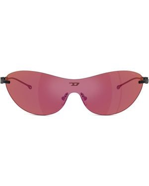 DIESEL Ovale Sonnenbrille - Pink
