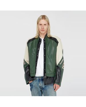 DIESEL Biker Jacket - Green