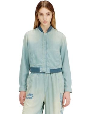 DIESEL Bomber-Shirt - Blue
