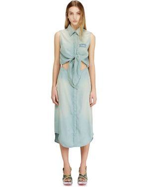 DIESEL Midi Dress - Blue