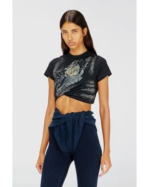 DIESEL Rucked-Up T-Shirt - Blue