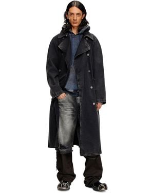 DIESEL Trench Coat - Black