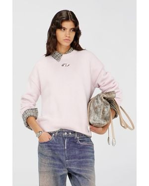DIESEL Pullover Aus Woll- Und Alpakamischung - Mehrfarbig