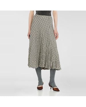 DIESEL Midi Skirt - Gray
