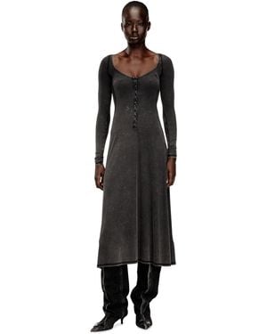 DIESEL Midi Dress - Black