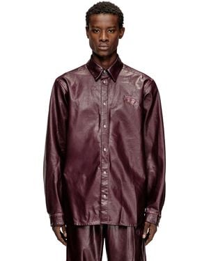 DIESEL Shirt With Logo - Red