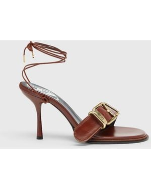 DIESEL D-Cocco-Ankle-Wrap Sandals - Multicolour