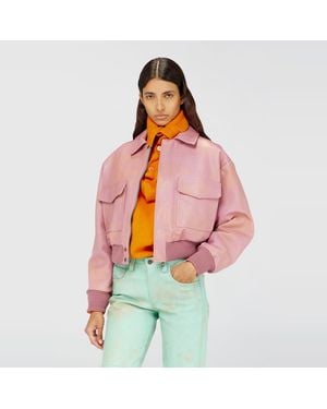 DIESEL Aviator Jacket - Red