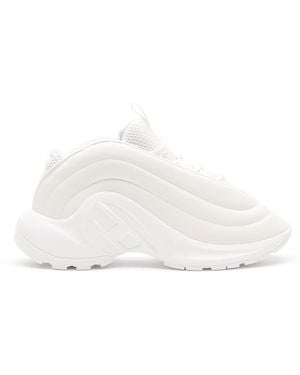 DIESEL S-D-Runner X-Slip-On Trainers With Matte Oval D Instep - White