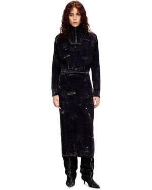 DIESEL Midi Dress - Black