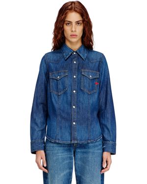 DIESEL Western Shirt - Blue