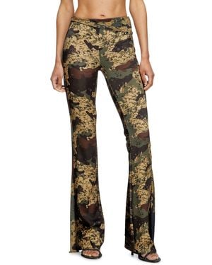 DIESEL Pantalones Jazz Con Mezcla De Estampados De Camuflaje - Multicolor