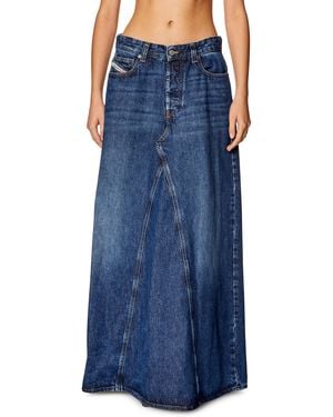 DIESEL Long Skirt - Blue
