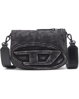 DIESEL 1Dr-Bolso Tipo Cámara De Denim Stonewashed - Negro