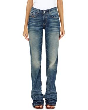 DIESEL Regular Jeans Regular Waist D-Heel, Medium, Button Fly - Blue