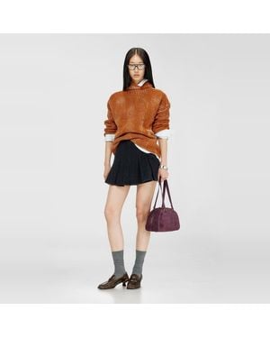 DIESEL Maglione A Collo Funnel - Arancione