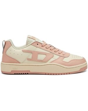 DIESEL S-Ukiyo Low-Low Top-Sneakers Aus Leder Und Nylon - Mehrfarbig