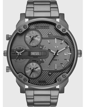 DIESEL Mr. Daddy Slim Armbanduhr Mit Mehreren Uhrwerken - Grau