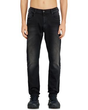 DIESEL Regular Regular Waist 2032 D-Krooley-Bw Joggjeans, Coloured, Elastic Waistband - Black