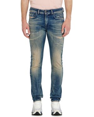 DIESEL Skinny Jeans Low Waist 1979 Sleenker, Zip Fly - Blue