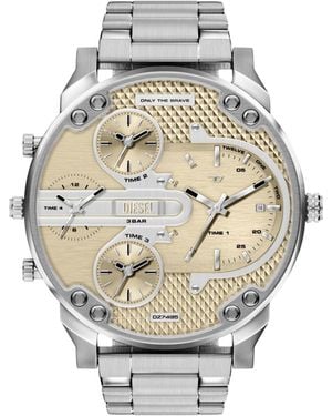 DIESEL Mr. Daddy Slim Stainless Steel Watch - Metallic
