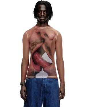 DIESEL Long-Sleeve Top - Red