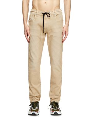 DIESEL Slim Regular Waist 2062 D-Strukt Joggjeans, Coloured, Zip Fly - Natural